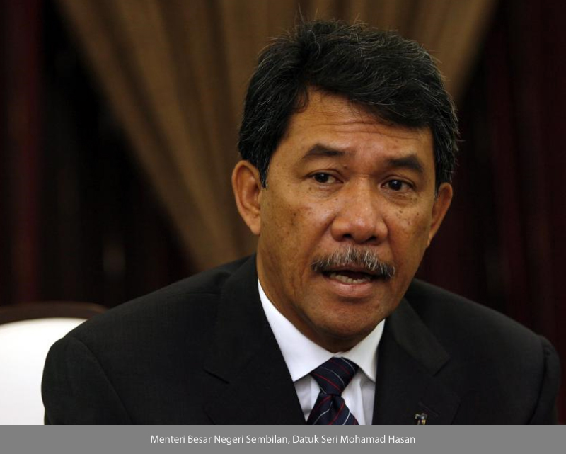 Kerajaan Negeri Memotong Bekalan Elektrik & Air Balai Undang Luak Johol