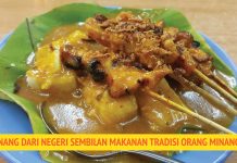 Sate Minang Dari Negeri Sembilan Makanan Tradisi Orang Minangkabau