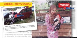 Tak Sempat Nak Peluk Cium Cucu