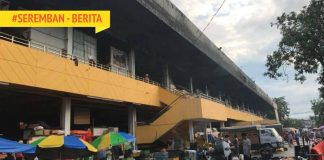 Kerja Baik Pulih Pasar Besar Seremban Ambil Masa Hingga 10 Bulan