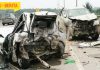 Kereta Remuk, Pemandu Cedera Ringan, Kemalangan Di Jalan Seremban-Tampin