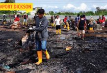 Rumah Kongsi Pekerja Asing Terbakar, Wang Gaji RM100,000 Hangus