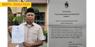 RM1,000 Denda Ponteng Solat Jumaat